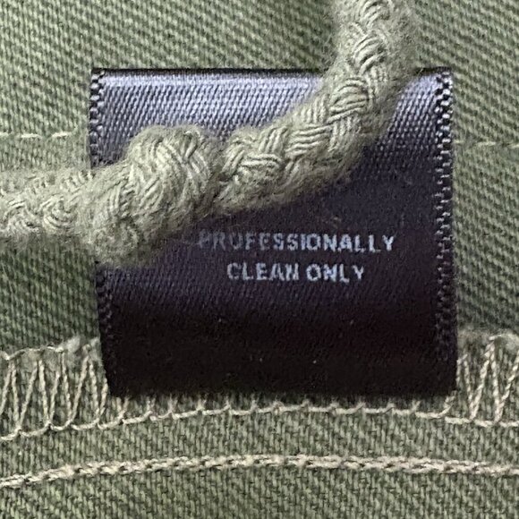 Two Penny Lane Maxwell Field Jacket Olive Green Women’s S Army Style Grunge Hip - Picture 16 of 16